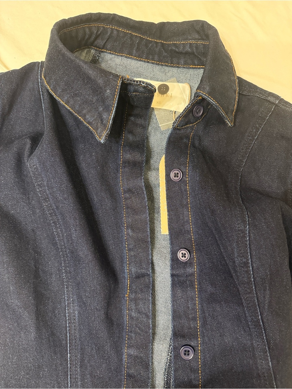 Meshki Dark Indigo Denim Jacket - Picture 4 of 4